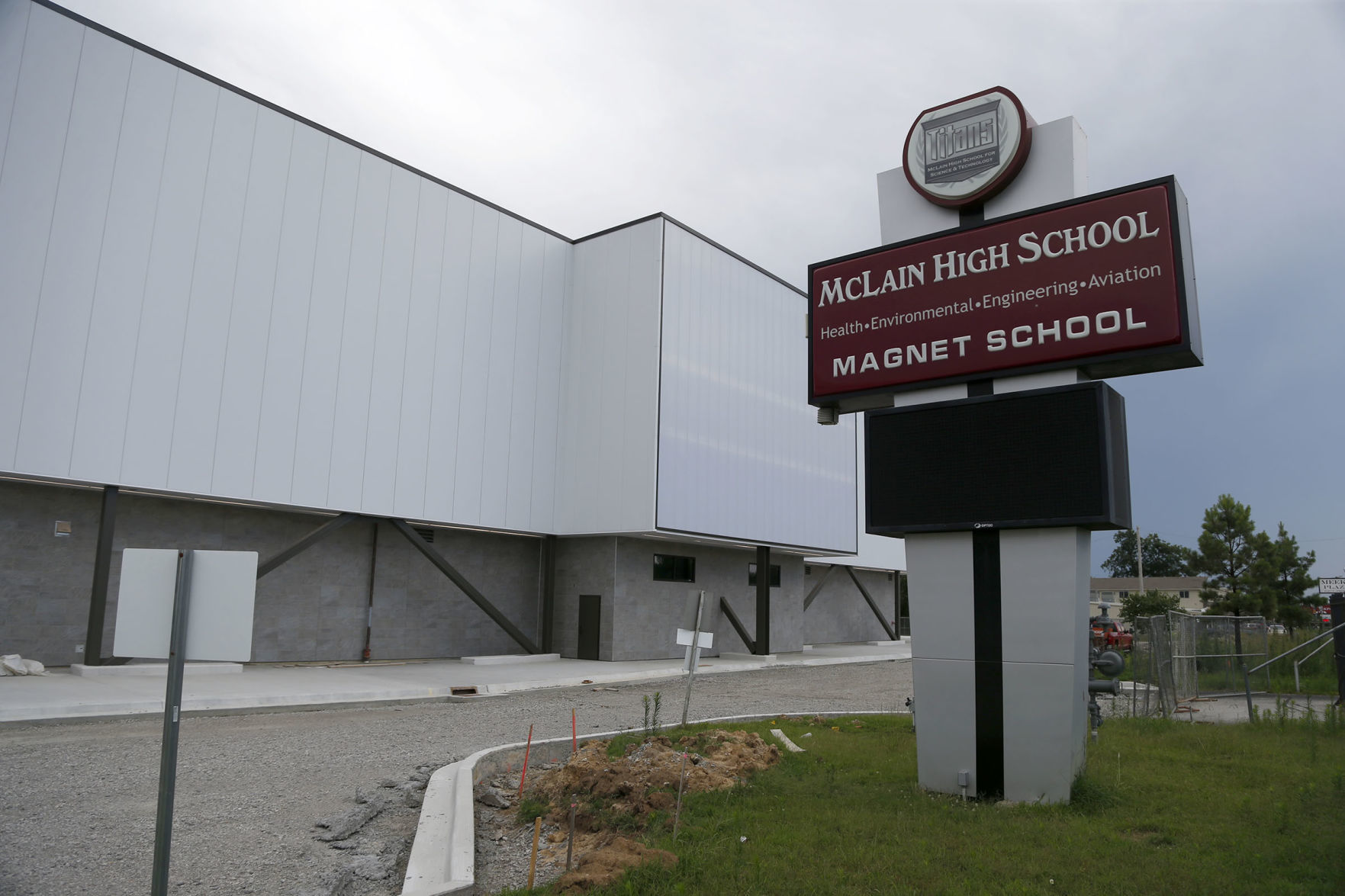 New field house at McLain